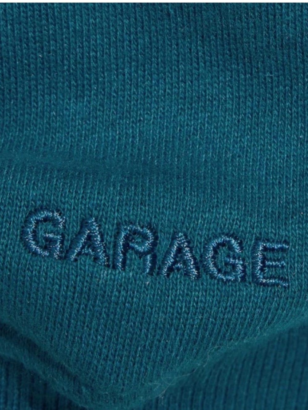 Garage UltraFleece Hoodie Sweatshirt Teal Tease NWT Size S/M - Picture 4 of 6